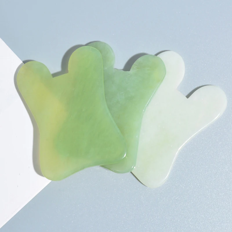 

Natural Jade Guasha Massager Stone Gua Sha Board Health Care Guasha Scraper Face Lifting Massage Meridian Scraping Beauty Tool