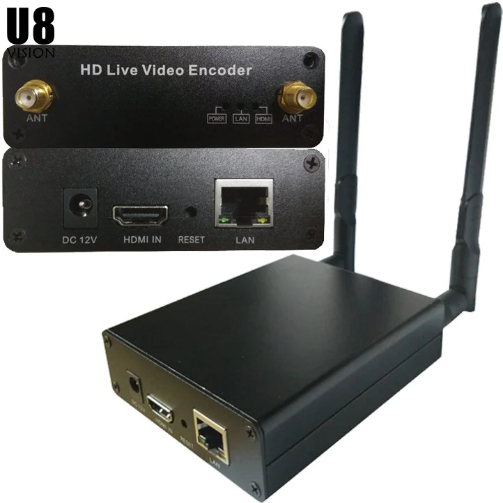 Беспроводной кодировщик H.264 HDMI для потокового видео encocder передатчик live