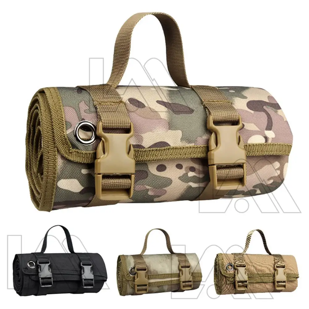 Тактический легкий рулонный коврик для стрельбы без подкладки Molle стрельба пистолет чистящие аксессуары Охотничья винтовка чистящий коврик для стрельбы