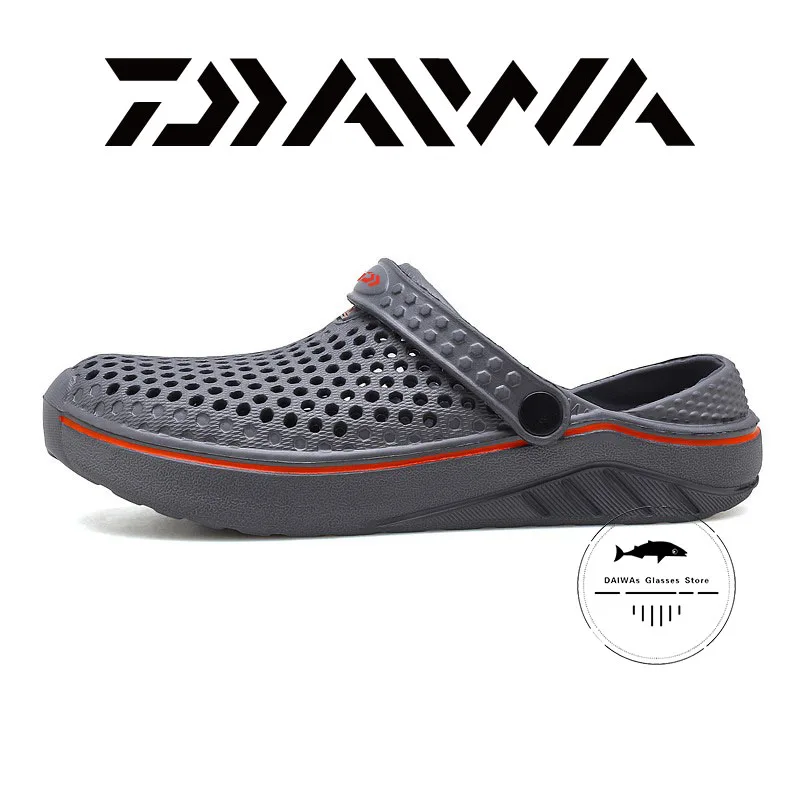 

DAIWA Summer Men's and Women's Clogs Fishing shoes Quick Dry Casual Home Slippers Couple Garden Shoes Bathroom Slippers