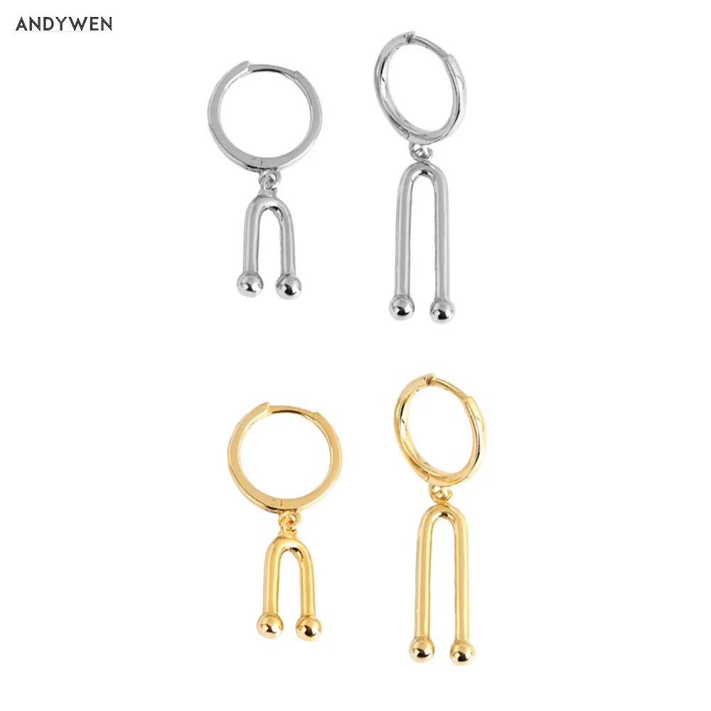 Серьги-подвески женские из серебра 925 пробы в стиле панк | Украшения и аксессуары