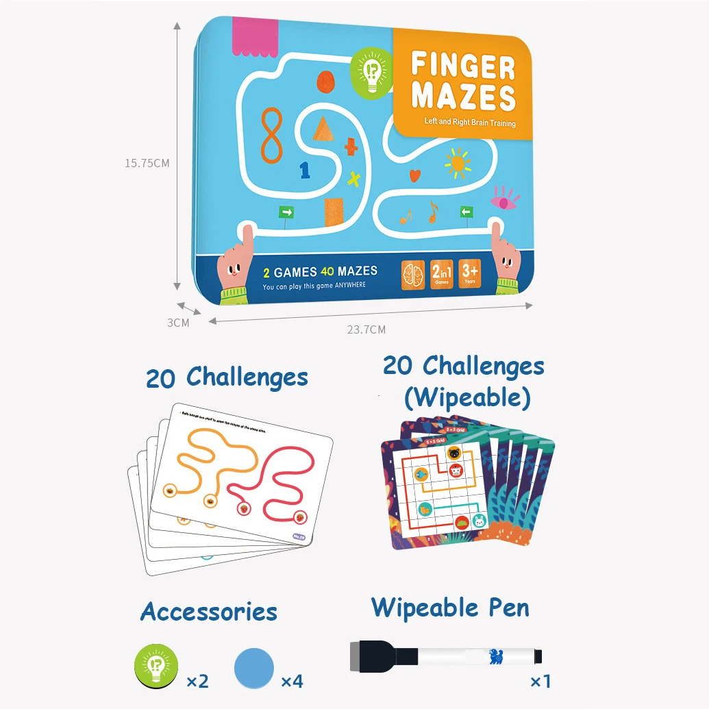 Игрушка Монтессори развитие мозга Искусственный палец обучение Обучающие