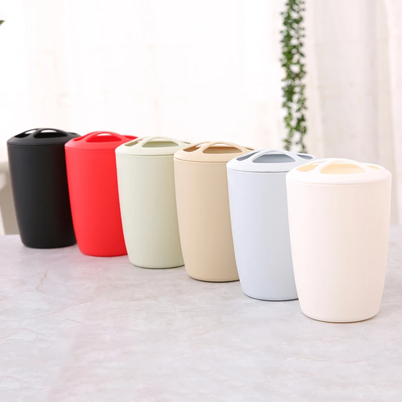 bathroom accessories set 4pcs soap dispenser bottle dish washroom toothbrush holder cup suit home decoration free global shipping