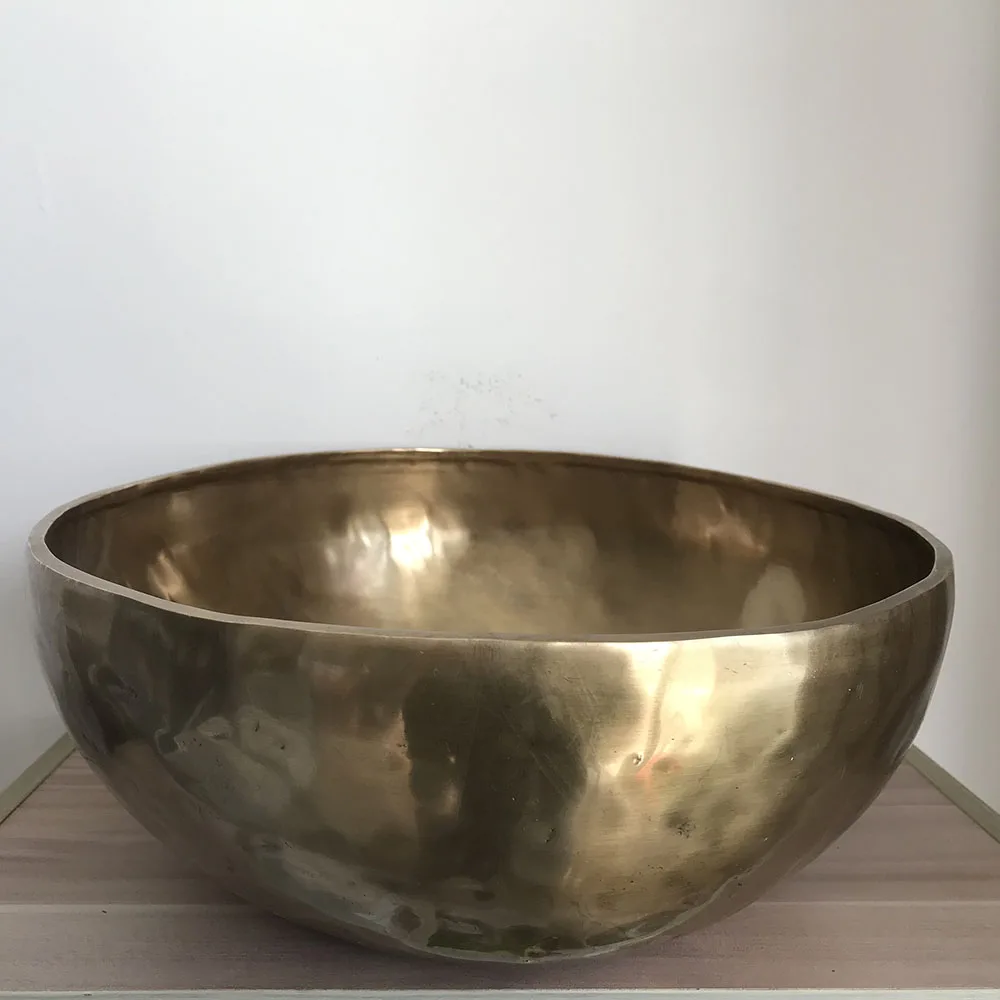 Кованые чаши для пения ручной работы в гималайском стиле диаметр 30 см йоги