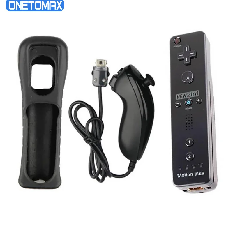 

Built-in Motion Plus Wireless Remote Gamepad Controller For Nintend Wii Nunchuck For Nintend Wii Remote Controle Joystick Joypad