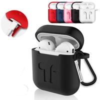 soft silicone case for apple airpods earphone protective cover shockproof