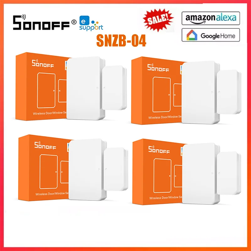 Датчик двери/окна Sonoff ZigBee умный детектор безопасности для дома Google Home Alexa|Модули