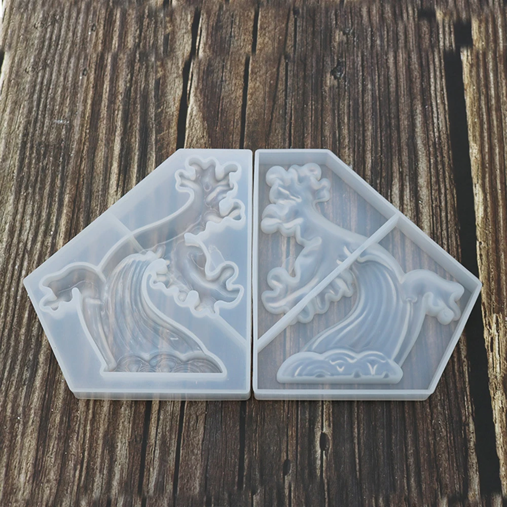 Кристаллическая УФ-отверждаемая эпоксидная смола пресс-форма для