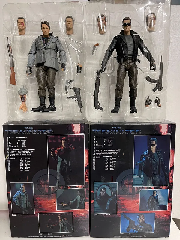 Новая фигурка NECA Terminator T-800 Dark Fate Сара Коннор в трех стилях 18 см Коллекционная