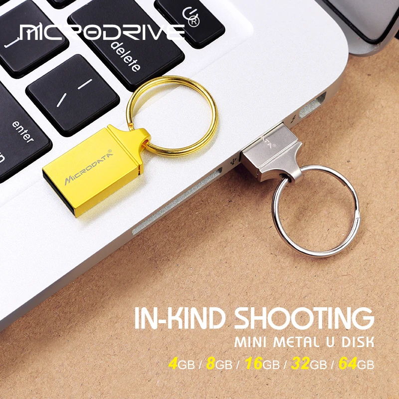 

High Quality USB 2.0 Metal USB Flash Drive 128GB 64GB 32GB 16GB 8GB Pen Drive mini Pendrive flash drive USB Memory Stick