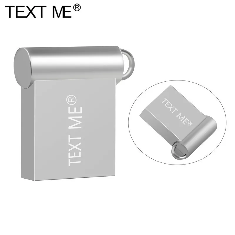 Флэш-накопитель TEXT ME компактный 32/64/128 ГБ USB 2 0 цвета | Компьютеры и офис