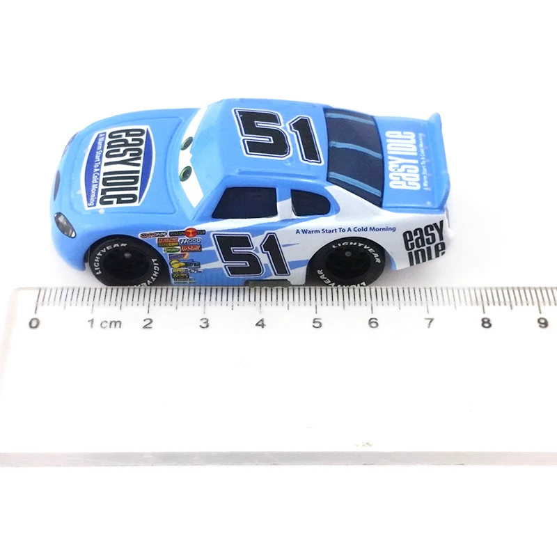 Disney Pixar Cars No.51 легкость холостого хода металлическая литая под давлением