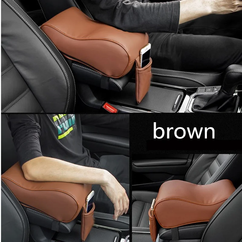 Car center console leather armrest pad for Mercedes-Benz A B C E S G M ML GLK CL CLK CLS GL R SL SLK SLS-class AMG TPMS Smart | Автомобили