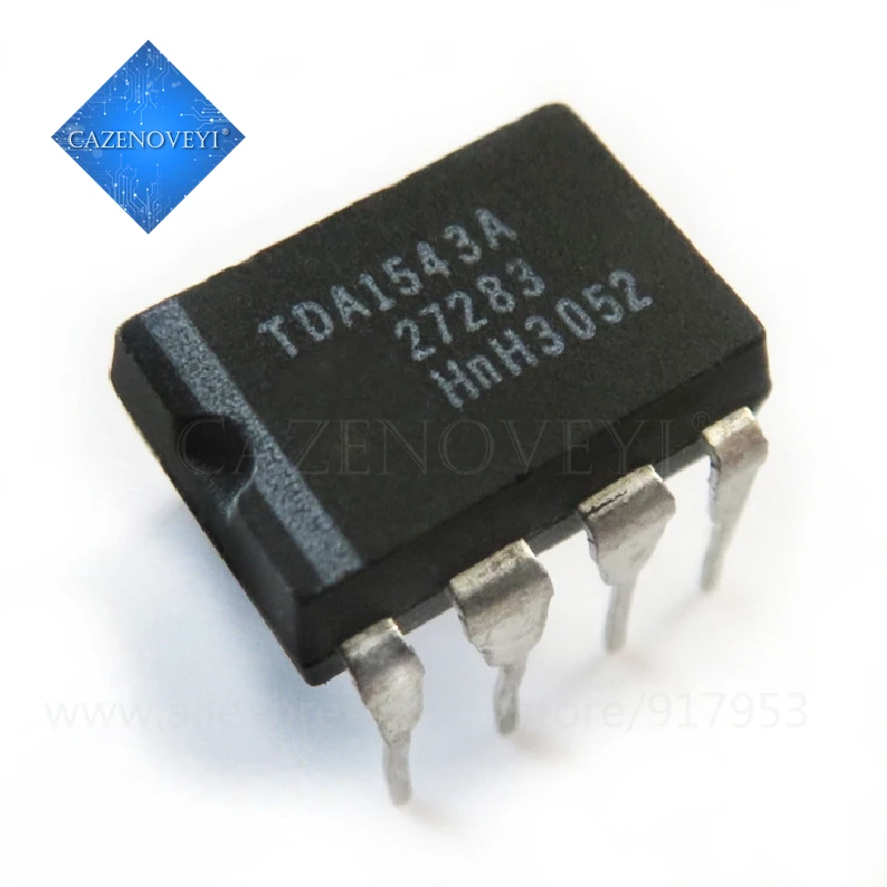10 шт./лот TDA1543A TDA1543 DIP 8 в наличии|Интегральные схемы| |