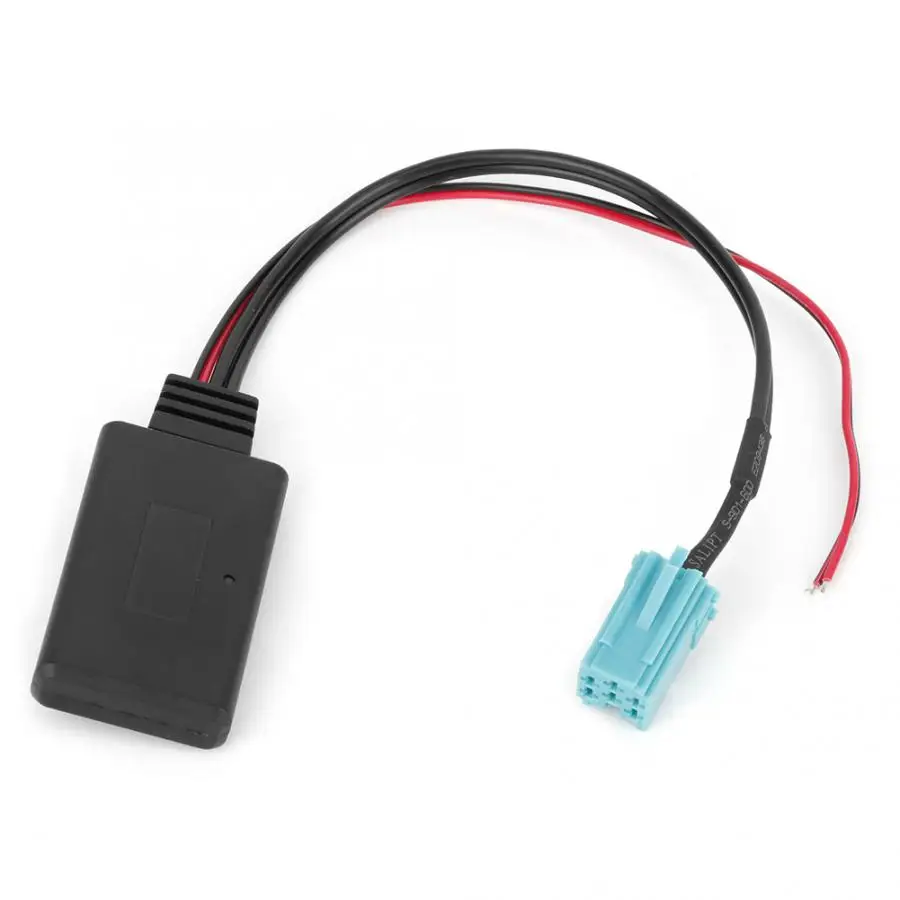 Автомобильный адаптер AUX с bluetooth 2 0/3 0/4 0 12 В 6 штырьков беспроводной стереозвук