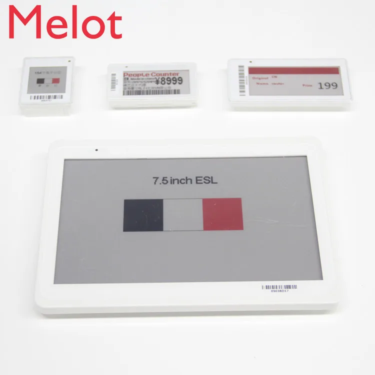 

hot sale Highlight 7.5 inch E-ink Epaper Display 3 Colors ESL Electronic Shelf Label Digital Price Tag for Retail Store