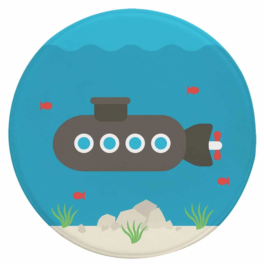 Круглый ковер Zeegle для детской комнаты коврик дивана и ног Детский активного