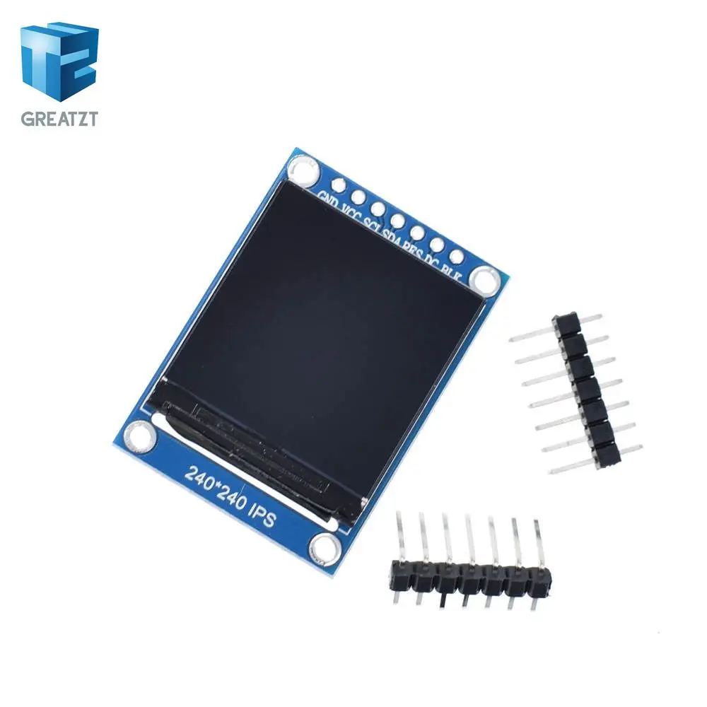 TFT дисплей 0,96/1,3 дюймов ips 7P SPI HD 65K полноцветный ЖК-модуль ST7735 Привод IC 80*160(не OLED) для Arduino