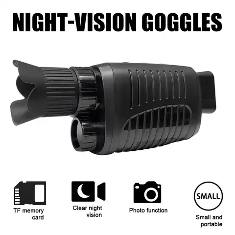ZK30 HD инфракрасное устройство ночного видения, монокулярная камера двойного назначения, 5-кратный цифровой зум, телескоп для улицы, путешест...