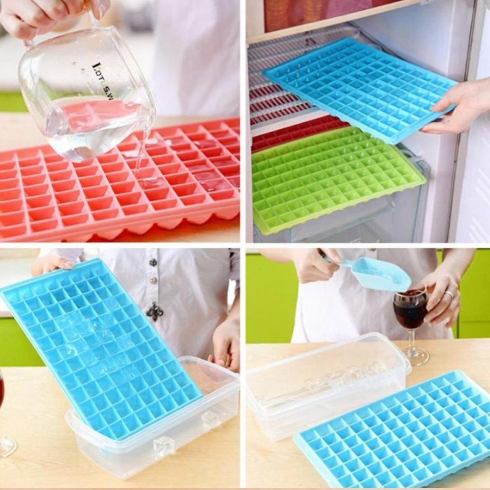 

2Pcs 96 Cavities Ice Tube Maker Tray Chocolate Mould Kitchen Party Bar Tool Party Cold Drink Bar Cold Drink Tools