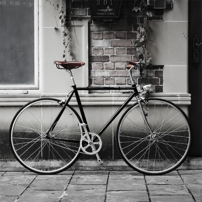 Односкоростной велосипед с одинарной 700C фиксированной передачей велосипедный