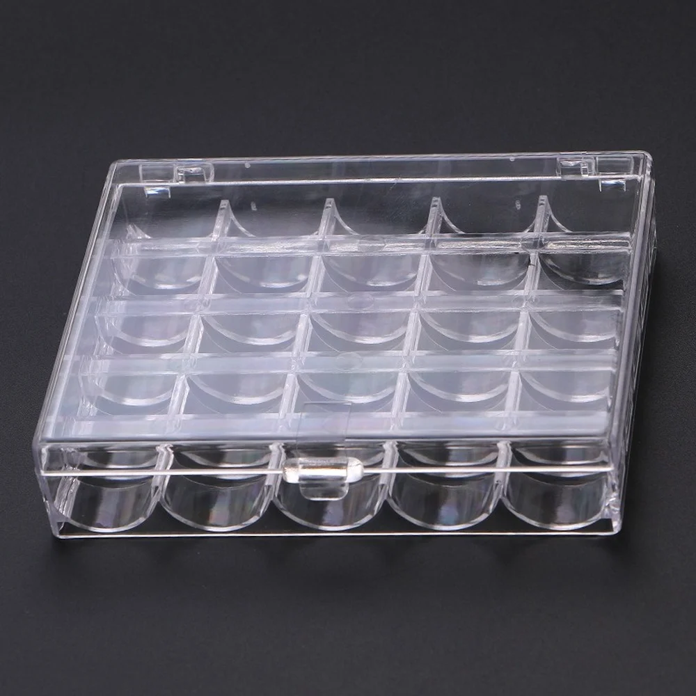 25 шт. пластиковые шпули для швейной машинки|Швейные инструменты и аксессуары| |