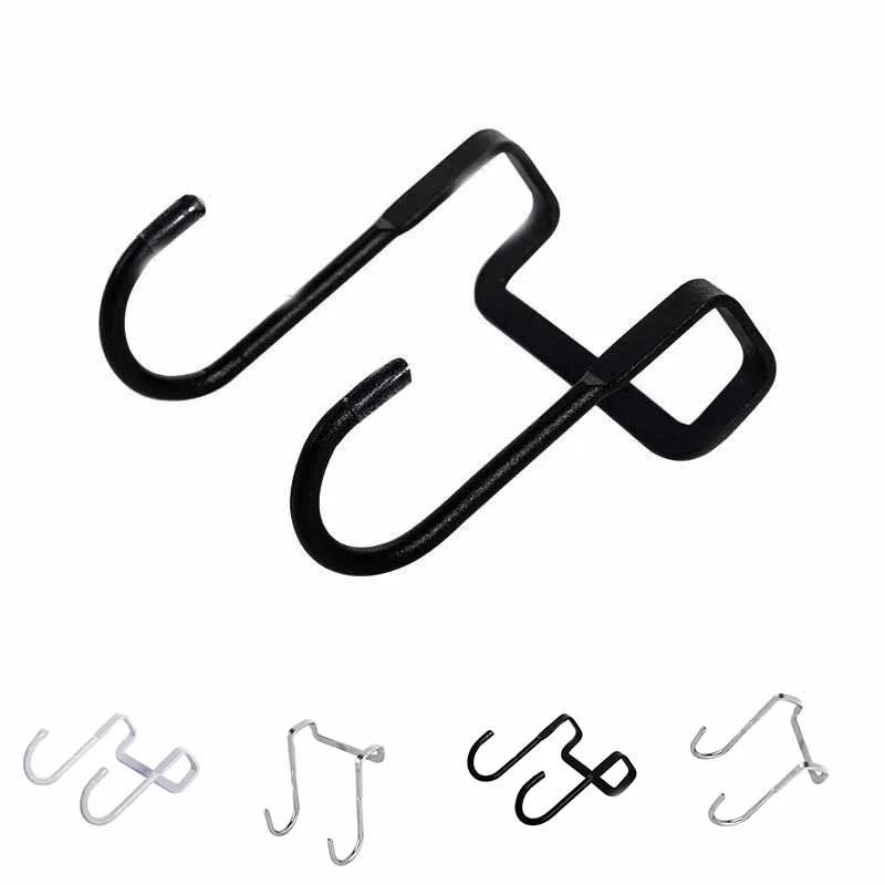 

Крючок из нержавеющей стали на задней стороне дверцы шкафа, многофункциональный, двойной, без гвоздей, настенный крючок для ванной, высокая ...