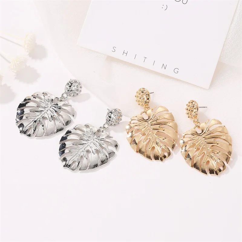 2020 New Fashion Geometry Drop Dangle Earrings for Women Geometric Statement Earring Metal Earing Hanging Jewellery | Украшения и
