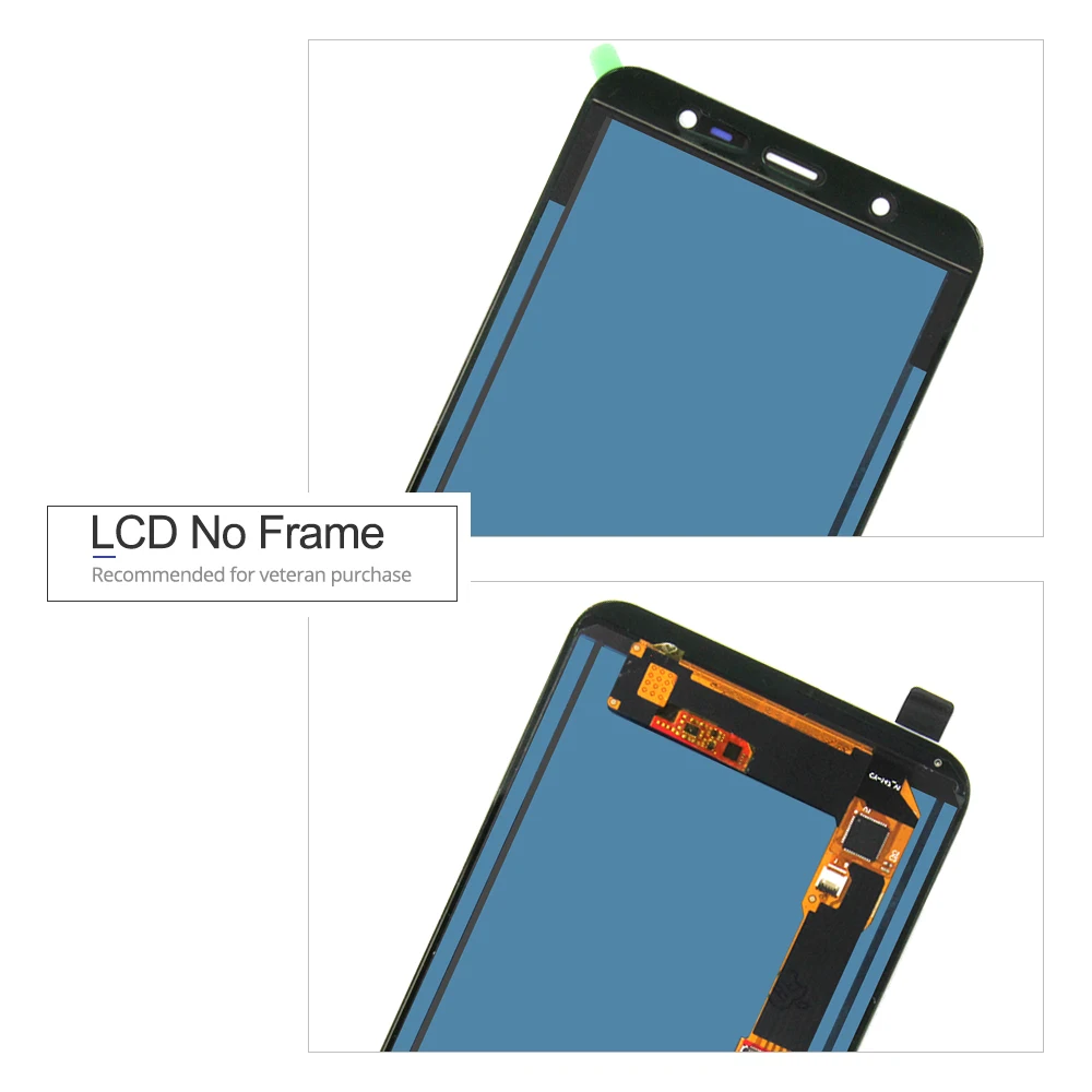 Настройка яркости экрана J810M для Samsung Galaxy J8 2018 J810 SM ЖК дисплей сенсорный экран