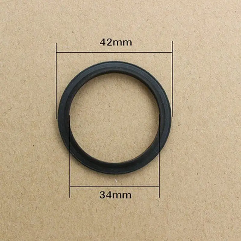 Силиконовое уплотнительное кольцо для раковины в ванной комнате черное ванны