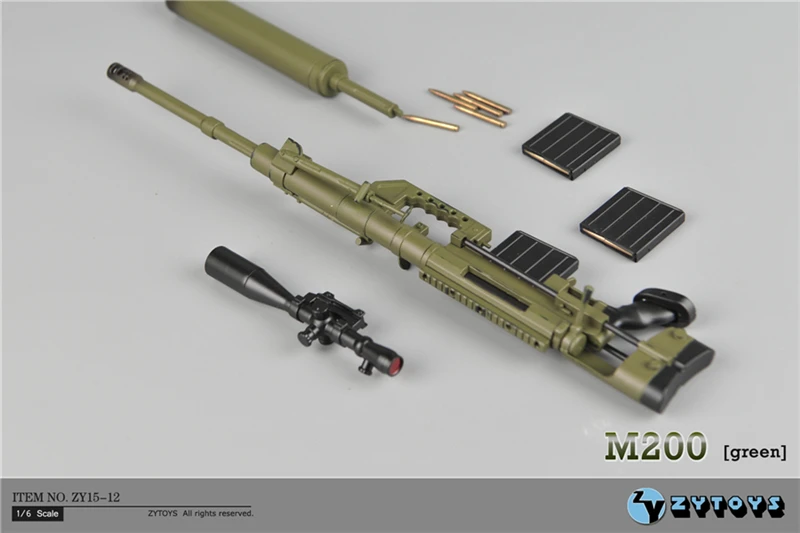 1:6 весы CheyTac вмешательства M200 снайперская винтовка пистолет оружие пластмассовые