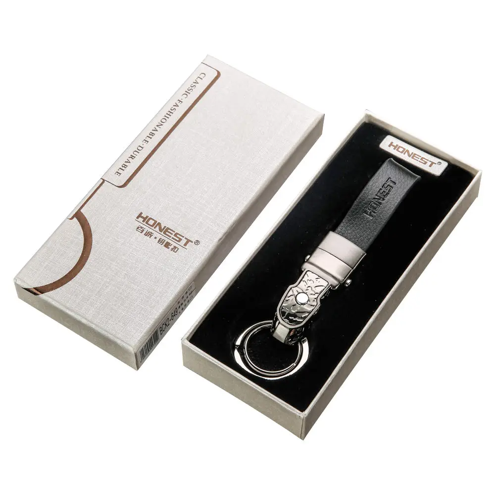 Silve rwith box Для деловых автомобильных ключей, высококачественные брелки для Toyota Camry Ford F150 Jeep Honda Civic Suzuki Sx4 Audi A4, брелок для мотоцикла - Название цвета: Silve rwith box
