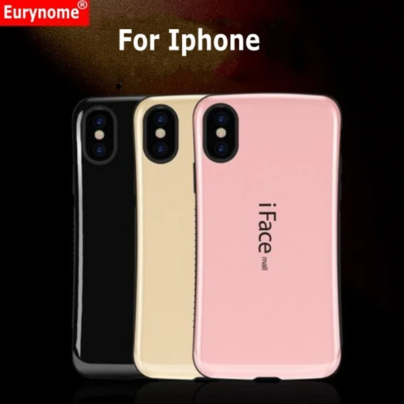 Противоударный чехол для Iphone 12 11 PRO XS MAX XR Iface Mall пластиковый Противоскользящий IPhone