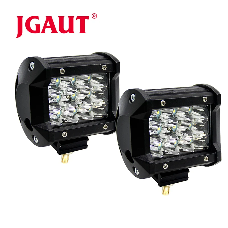 JGAUT внедорожный 4 дюймовый светодиодный световой бар 4x4 аксессуары 35 Вт 10800LM комбо