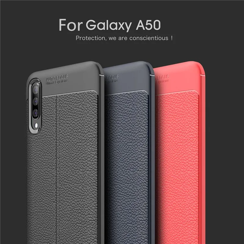 Для samsung Galaxy A50 силиконовый резиновый чехол для телефона задняя крышка Funda |