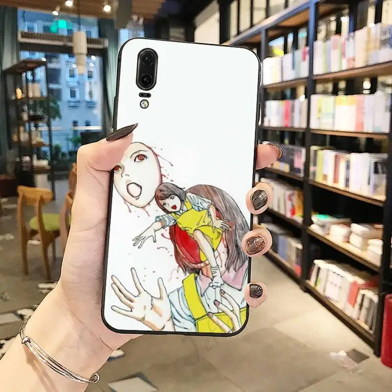 

Shintaro kago Horror cartoons Phone Case For Huawei honor Mate P 10 20 30 40 Pro 10i 9 10 20 8 x Lite