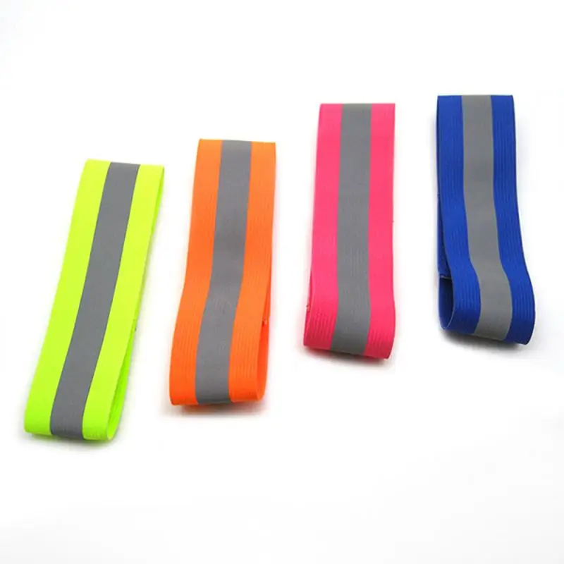 

1X Reflective Arm Leg Band Bracelet Sports Night Running Cycling Conspicuous OB1