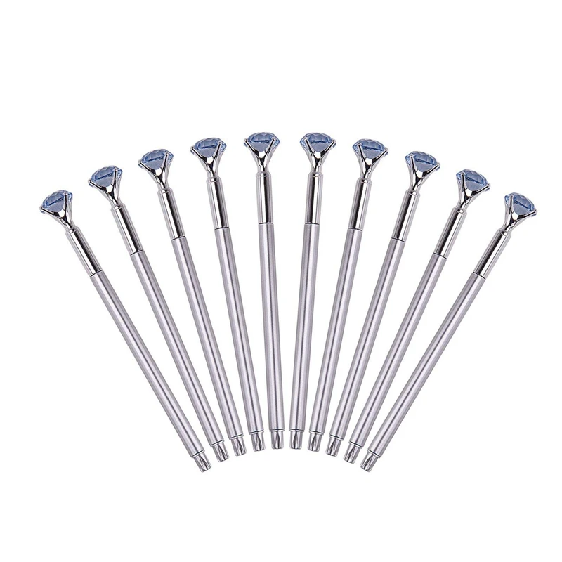 10 шт черные чернила шариковые ручки с Кепки 0 5 мм Классическая приковывающая