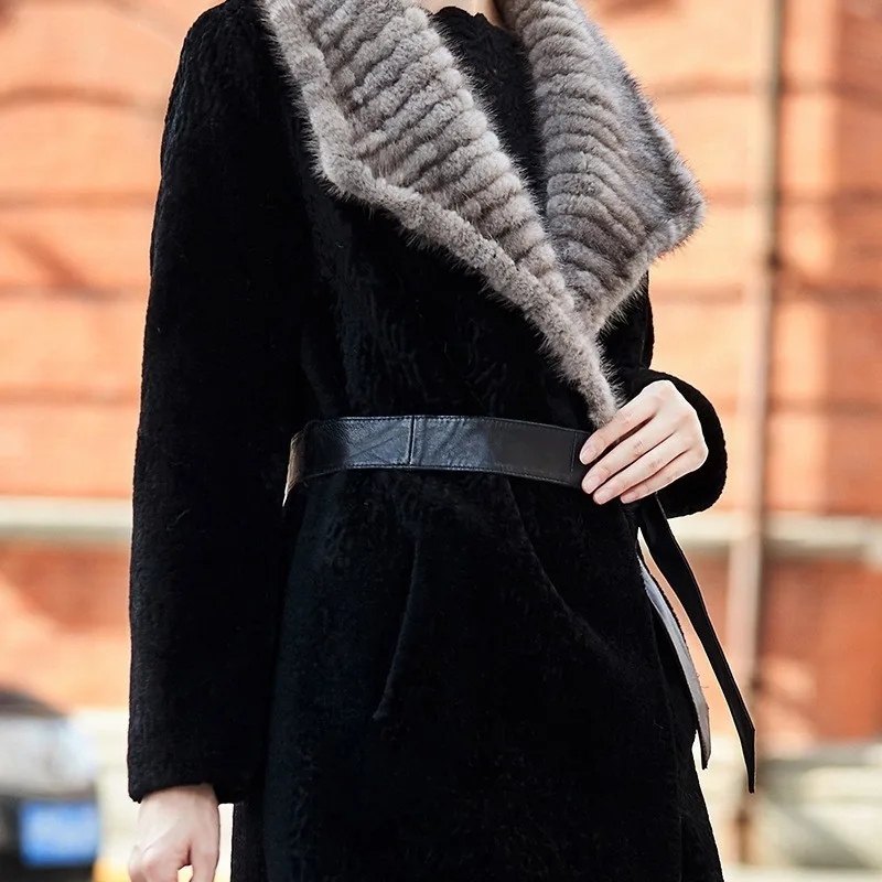 Casacas Para Mujer Invierno 2020 Женское зимнее пальто с мехом толстое теплое длинное
