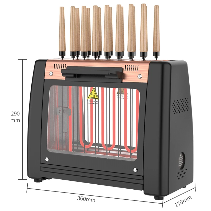 bbq grill machine electric grill smokeless automatic rotation rotisserie machine skewers machine rotisserie oven grill free global shipping