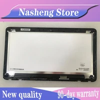 new 15 6 uhd touch screen digitizer assembly with frame for hp pavilion notebook 15bc 15 bc 15 bc014nl display