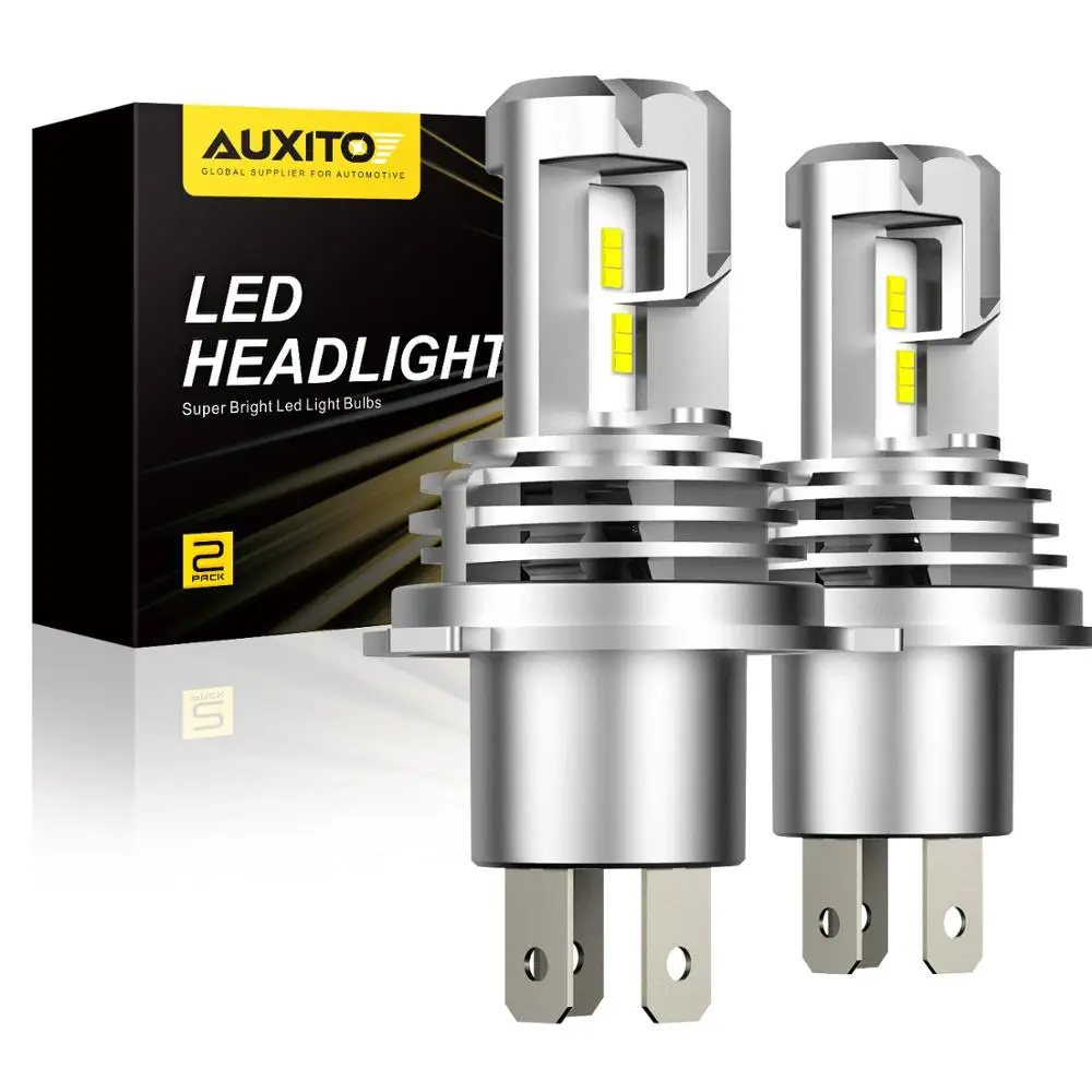 Автомобильная фара AUXITO H4 Led H11 9003 H8 HB3 9005 9006 HB4 лампа для Hyundai Accent Tucson Santa Fe Kia Rio Soul Spectra