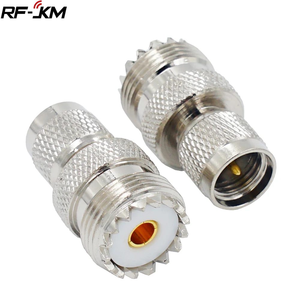 1 шт. разъем mini UHF PL259 штекер к SO239 гнездо RF коаксиальный адаптер|Соединители| |