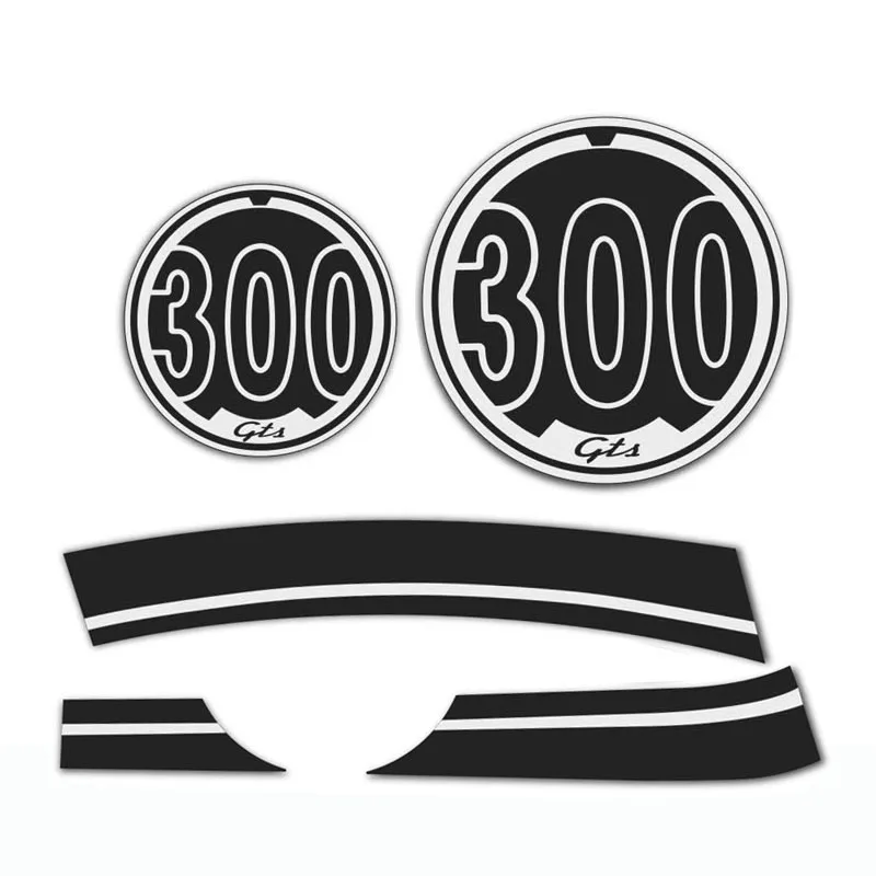 Motorcycle body Decals Sticker Emblem reflective Stickers Fit for Vespa GTS 300 gts300 | Автомобили и мотоциклы