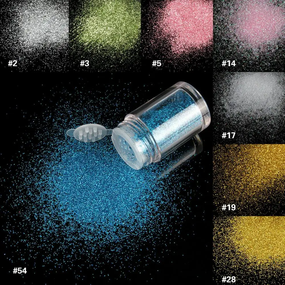 Anmas Rucci 5g блестящая пудра Пыль дизайн ногтей боди арт Сделай Сам крафт тени для век