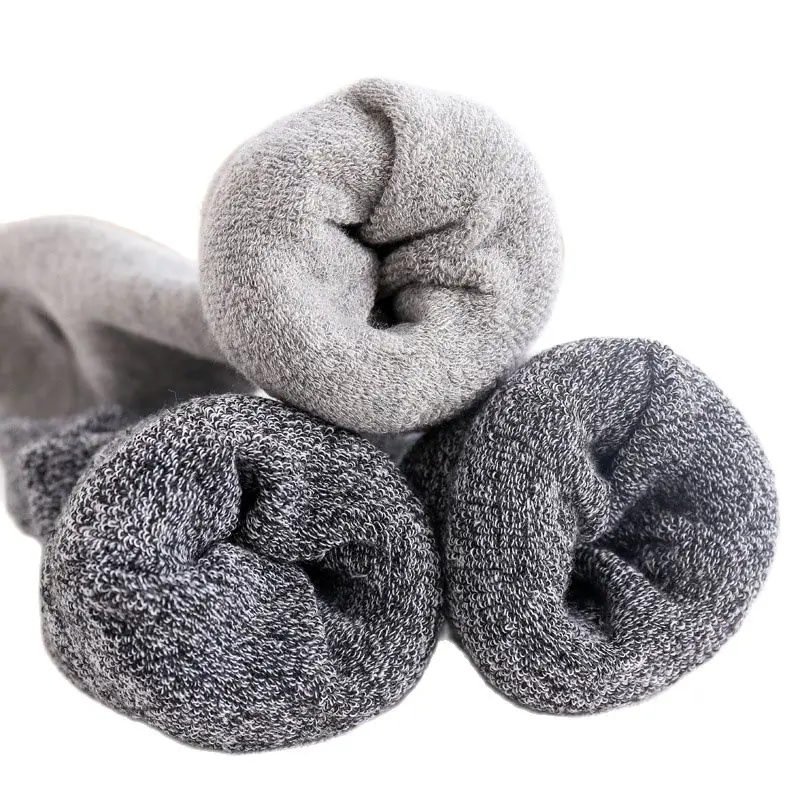 Носки мужские компрессионные до колена теплые хлопковые утепленные