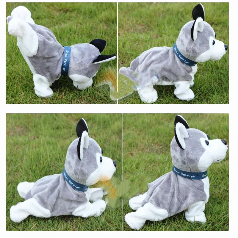 

Children's Electric Toy Dog Intelligent Voice Control Dog Barking Dancing Dog Plush Puppy Mechanical Dog Doll Children's Gift