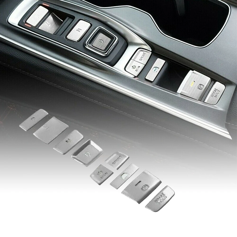 9 шт./компл. кнопка запуска автомобильного стайлинга декоративная рамка