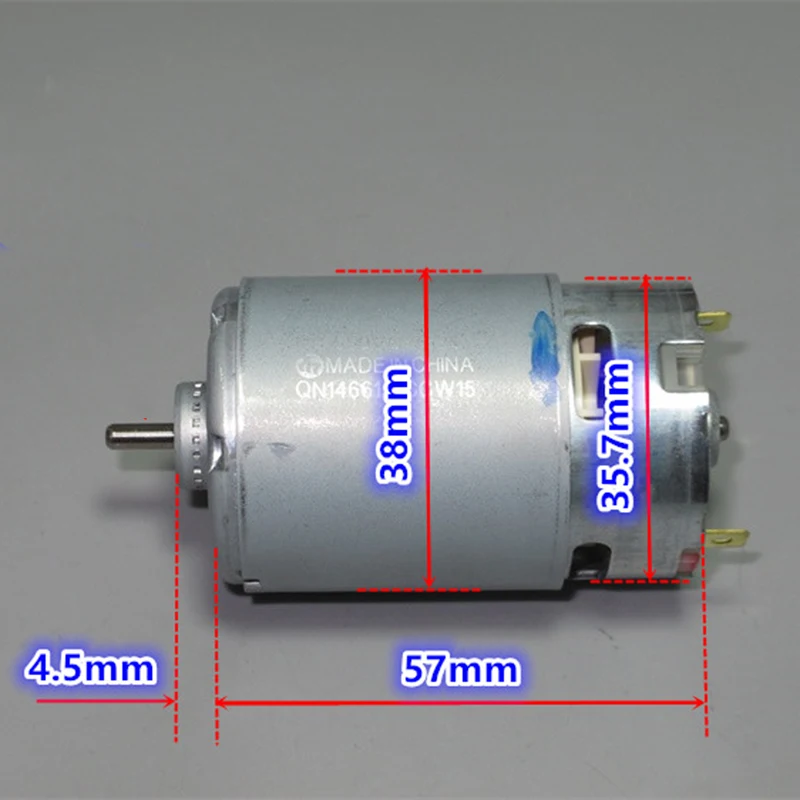 Mabuchi RS 550 двигатель постоянного тока 12V 17300 об/мин высокого Скорость высокое