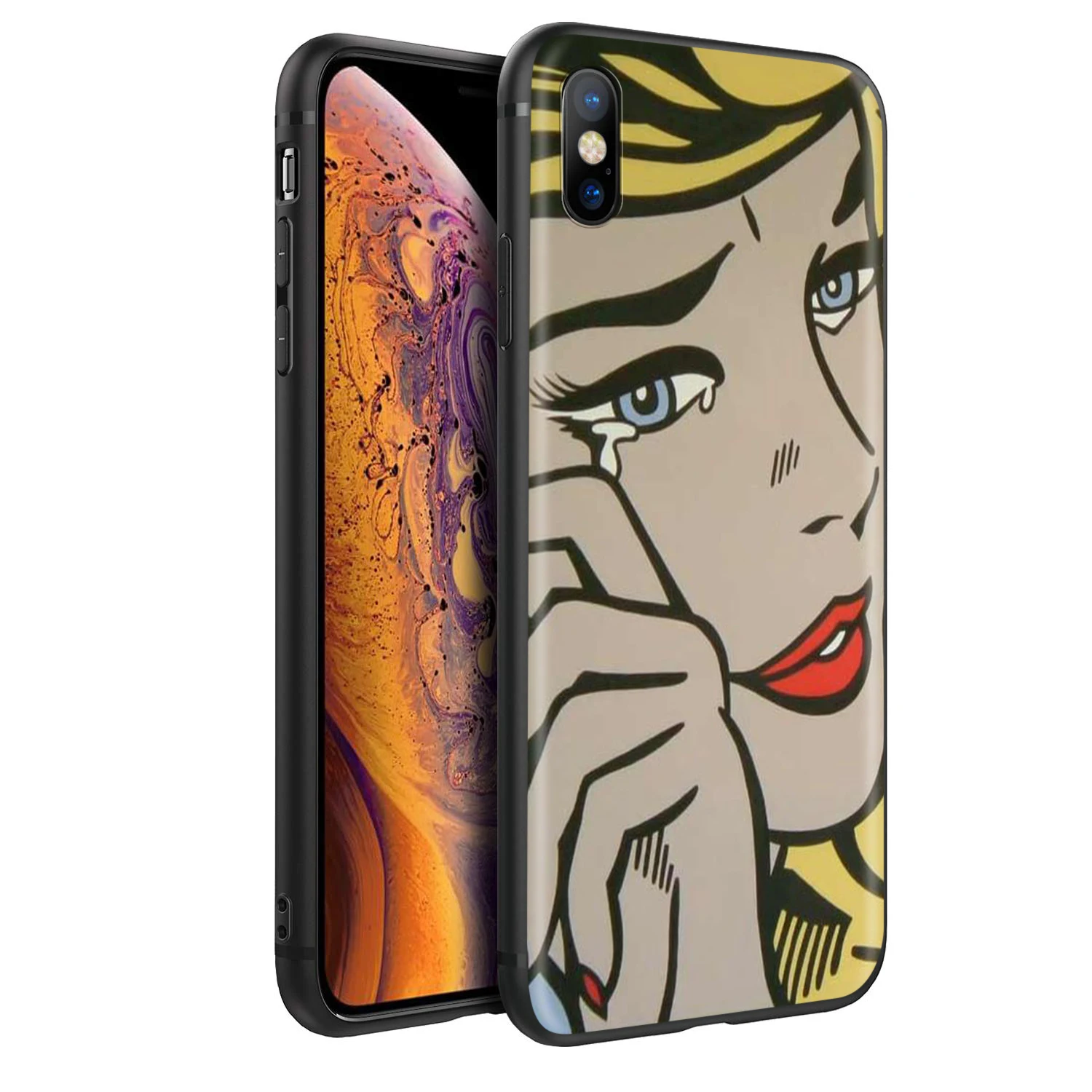 Силиконовый мягкий чехол YIMAOC для iPhone 12 Mini 11 Pro XS Max XR X 8 7 6 6S Plus 5 | Мобильные телефоны